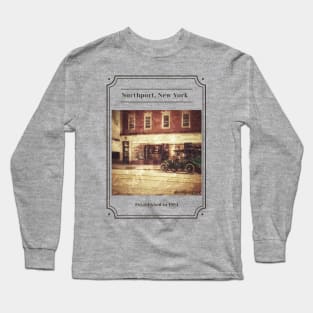 Vintage Style Northport NY Long Sleeve T-Shirt